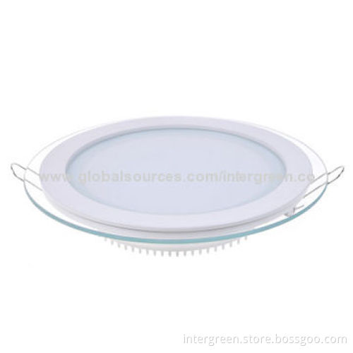 15W 160mm LED Glass Downlight, Made of Aluminum + PMMA Materials